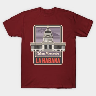 Capitolio Havana Cuba T-Shirt